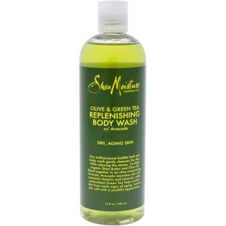 Shea Moisture Olive and Green Tea Body Wash 13 Oz