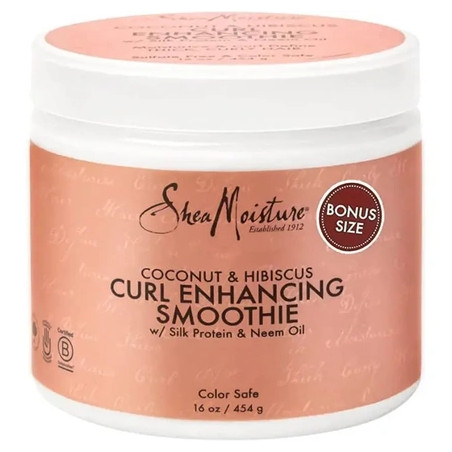 Sheamoisture Hair Cream Coconut Hibiscus Curl Enhancing Smoothie - 454 Grams
