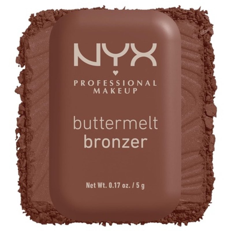 NYX PROFESSIONAL MAKEUP Matte Buttermelt Bronzer Longwear Face Makeup Vegan Formula Do Butta 06 0.17 Ounce