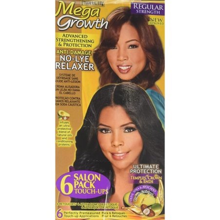 Profectiv Mega Growth Anti Damage No Lye Hair Relaxer Regular Strength 6 Touch Up