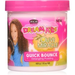 African Pride Dream Kids Olive Miracle Quick Bounce Hair Detangling Pudding 425g