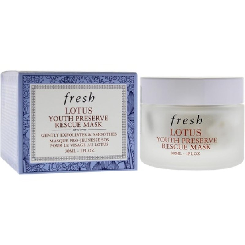 Lotus Youth Preserve Rescue Mask by Fresh for Women 1 oz