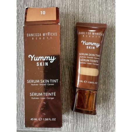 Danessa Myricks Yummy Skin Soothing Serum Skin Tint Foundation Shade 10