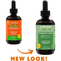 Cantu Strengthening Biotin-Infused Hair & Scalp Oil with Rosemary and Mint 95ml