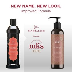 Earthly Body MKS eco Nourish Shampoo Cleanses Strengthens Repairs Ideal for Fine Hair Safe for Color Treated Hair