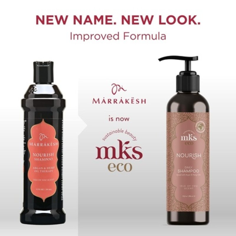 Earthly Body MKS eco Nourish Shampoo Cleanses Strengthens Repairs Ideal for Fine Hair Safe for Color Treated Hair