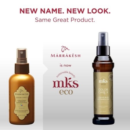 Mks Eco Color Care X Sunflower Scent Leave-In Treatment & Detangler 4 Fl Oz