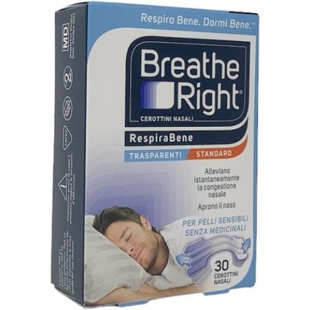 Breathe Right Clear Standard Nasal Strips