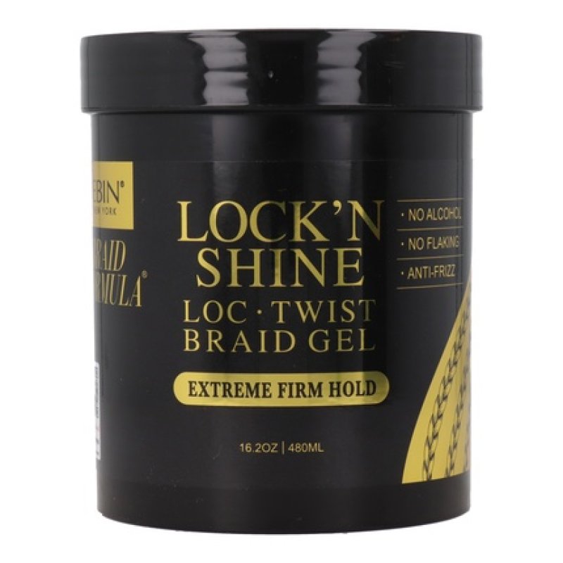 Ebin New York Braid Formula Lock'n Shine Gel - 480 Ml