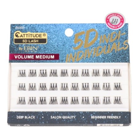 Ebin New York Cattitude 5d Individual Lash Volume Medium 005