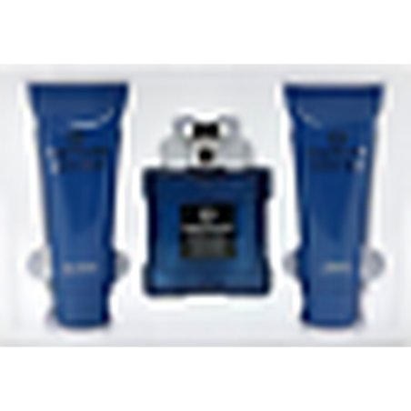 Sergio Tacchini Pacific Blue 3 Piece Gift Set for Men - EDT, Shower Gel, and Aftershave Balm