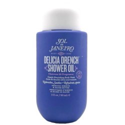 Sol De Janeiro Delicia Drench Shower Oil 3oz 90ml Travel Shower to Milk Foam