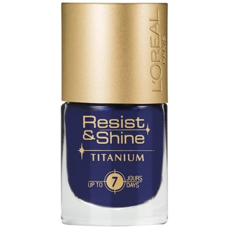 L'Oréal Resist And Shine Titanium Nail Polish 9 Ml
