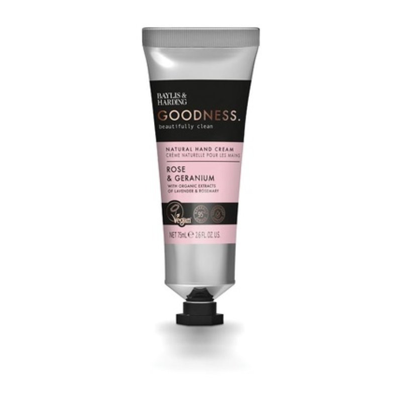 Baylis & Harding Hand Cream Goodness Rose & Geranium