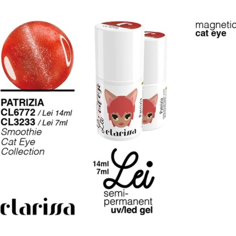 She Semi-Permanent Clarissa Nais Gel Nail Polish UV/LED 7ml