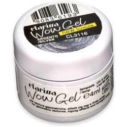Clarissa Wow Gel UV/LED Argento 4ml