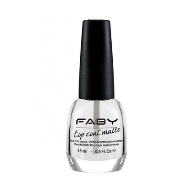 Faby Matte Top Coat Nail Polish 15ml