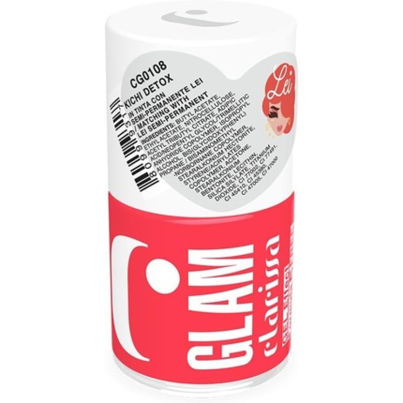 Clarissa C-Glam Gel Effect Nail Polish 108 Kichi Detox