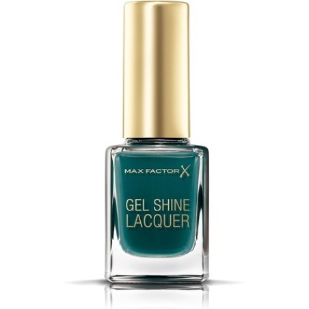 Max Factor Gel Shine Nail Polish 45 Gleaming Teal 11ml