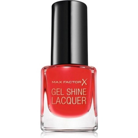 Max Factor Gel Shine Lacquer Mini Nail Polish 20 Vivid Vermillion 5 ml