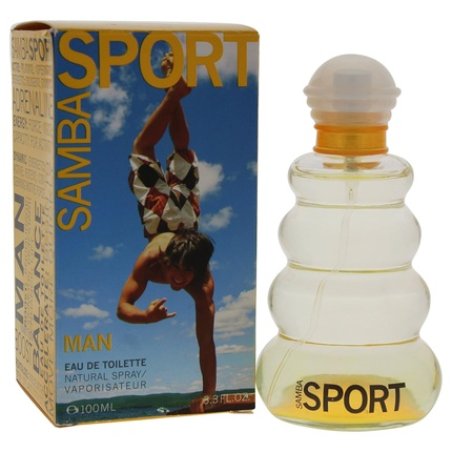 Perfumer's Workshop Samba Sport for Men EDT Spray Aromatic 3.3 Oz