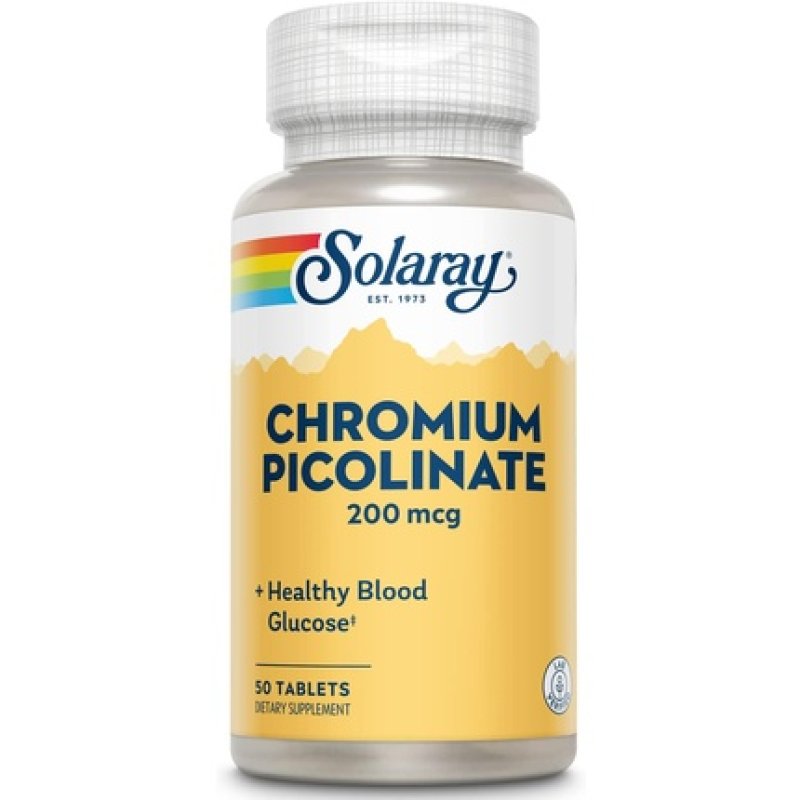 Solaray Chromium Picolinate 200mcg