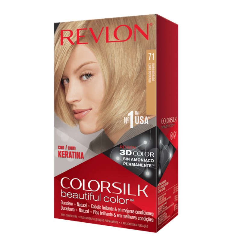 Revlon ColorSilk Beautiful Color 71 Golden Blonde