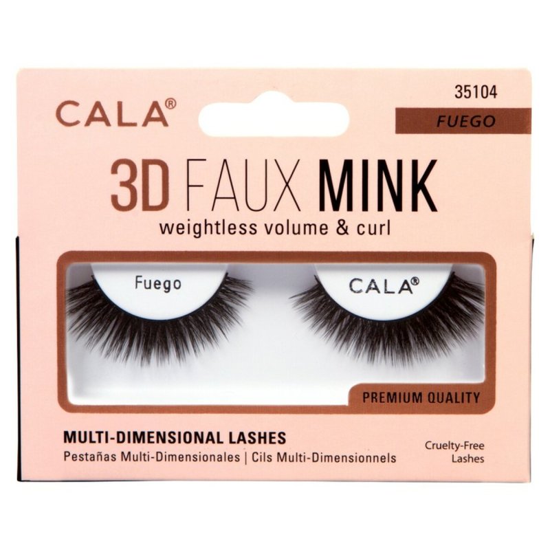 CALA 35104 eyelash extension Strip lashes Black