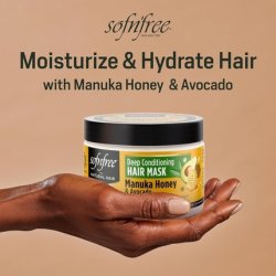 Sofn'free Manuka Honey Mask for Hair 325ml