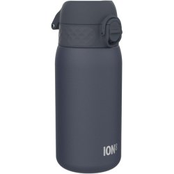 Ion8 Kids Water Bottle Steel 400ml 13oz Leak Proof Easy to Open Secure Lock Dishwasher Safe Flip Cover Carry Handle