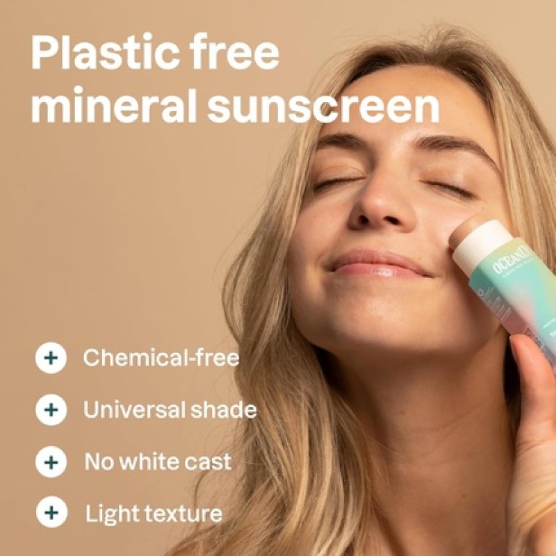 Attitude Oceanly Tinted Face Cream Stick with SPF 30 EWG Verified