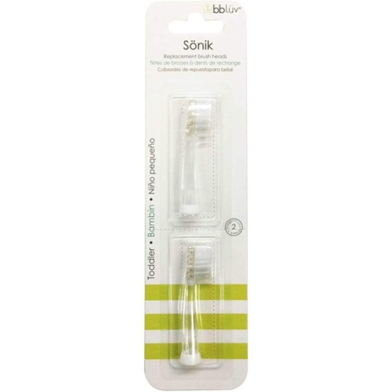 Bbluv Sonik 2 Replacement Toothbrush Heads for Children 18-36 Months
