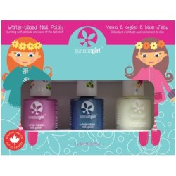 Suncoat Girl Mermaid Princess 3 Nail Kit for Children