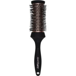 Denman Medium Thermo Ceramic Hourglass Hot Curl Brush for Blow-Drying, Straightening, Defined Curls, Volume and