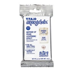 EsponJabon Mother of Pearl Lightening Effect Multifunctional Soap with Sponge Inside