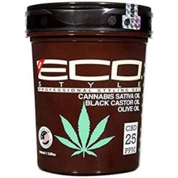 Ecoco Eco Style Gel Cannabis Sativa Oil Water-Based Formula Adds Incredible Moisture and Shine Therapy to Dehydrated