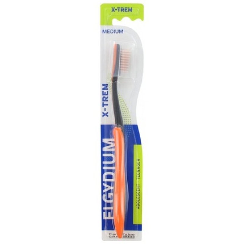 Elgydium X-Trem Teenager Toothbrush Medium with Trendy Design