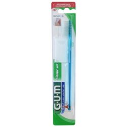 Gum Classic Toothbrush 407 Dome Cut Medium Bristles