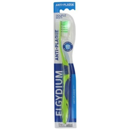 Elgydium Soft Anti-Plaque Toothbrush with Finely Rounded Bristles