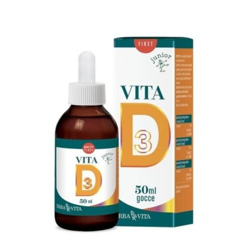 ERBA VITA Vita D Bone and Joint Health Supplement 50ml Drops