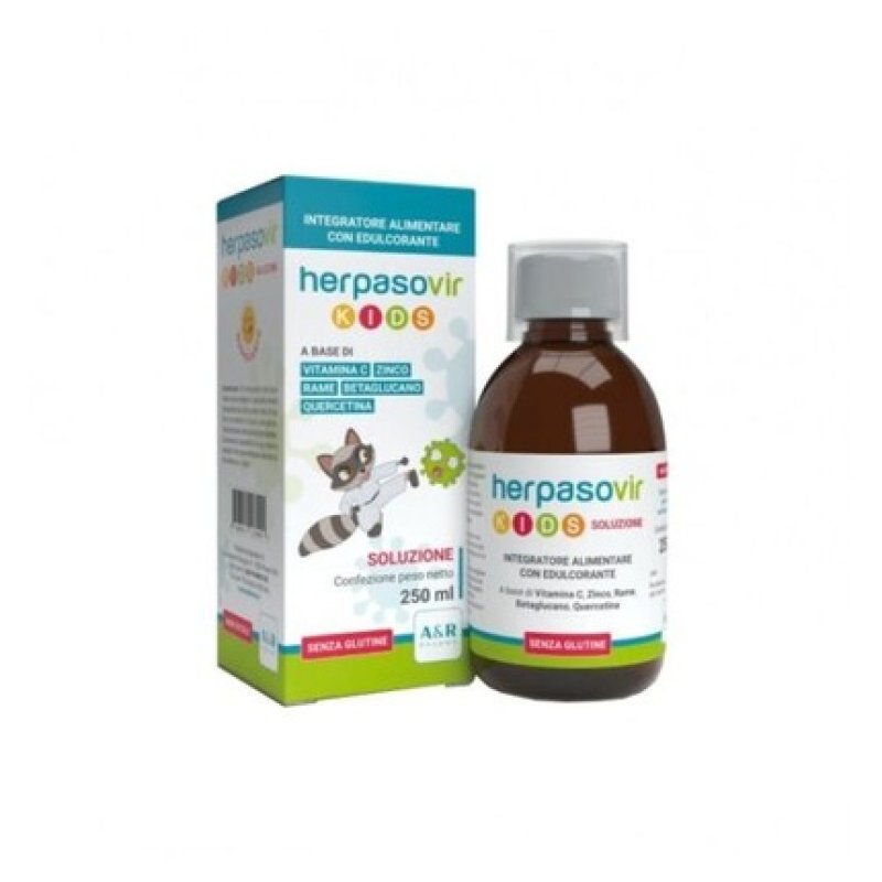 A&R PHARMA Herpasovir Kids Immune Boost Supplement 250ml