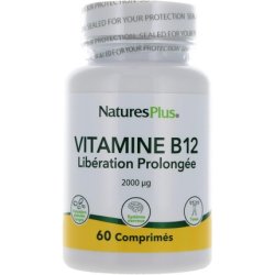 Natures Plus Vitamin B12 Extended Action 60 Tablets
