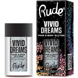 Rude Glitter Vivid Dreams for Face and Body - Dazzling and Long-Lasting Shine