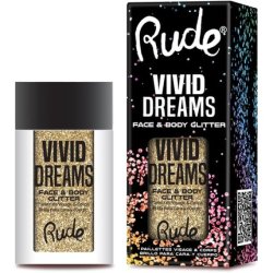 Rude Vivid Dreams Face & Body Glitter - Vibrant and Long-Lasting Shine