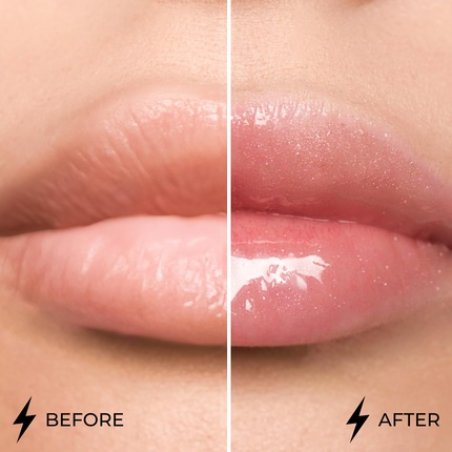 Lamel Dazzle Glow Crystal Clear Lip Gloss - Hydrating Non-Sticky Lip Gloss