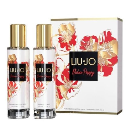 Liu Jo Divine Popy Scented Body Water and Perfumed Body Milk 200ml