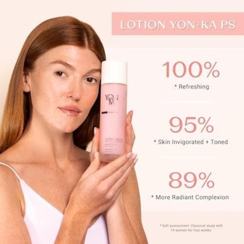 Yon-Ka Lotion for Dry and Sensitive Skin 200ml 99.7% Natural Origin Face Refreshing Toning Mist Alcohol-Free