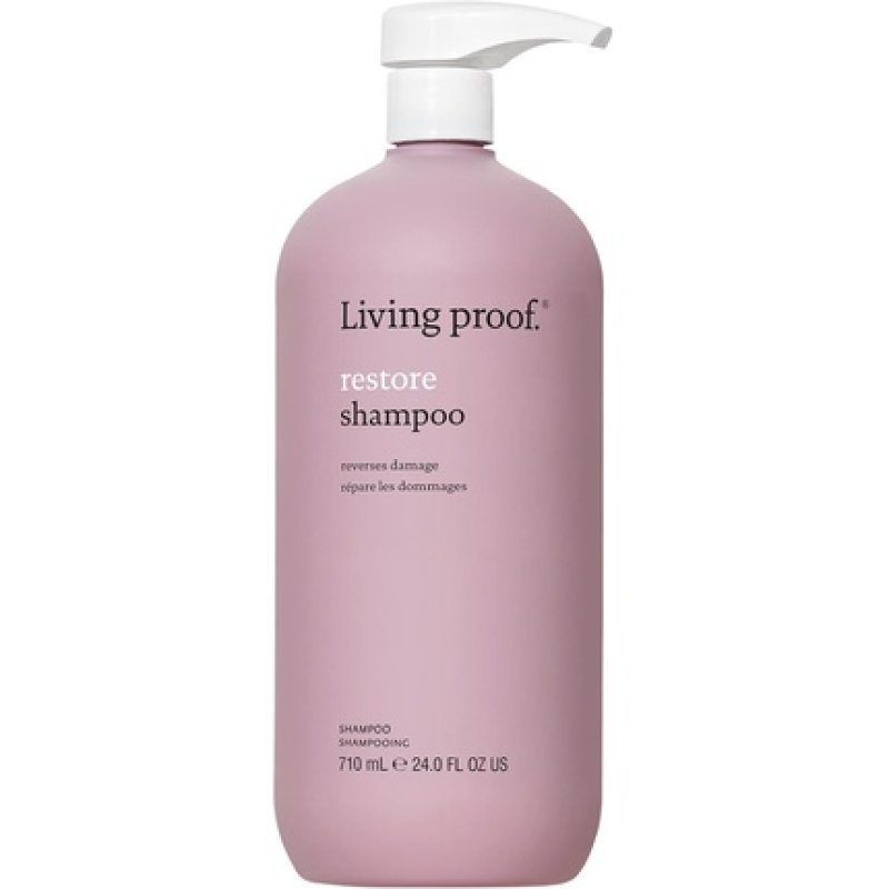 Living Proof Restore Shampoo & Conditioner Reverses Damage Softer Smoother Healthier Hair Silicone Free Paraben Free