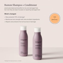 Living Proof Restore Shampoo & Conditioner - Reverses Damage for Softer, Smoother Hair