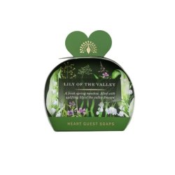 The English Soap Company Luxury Packed Guest Soaps Lily of the Valley 3x20g